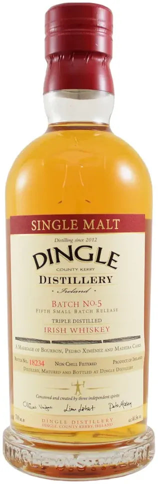 Buy Dingle Single Malt Batch #5 Irish Whiskey 700ml Online at Bottle Stop