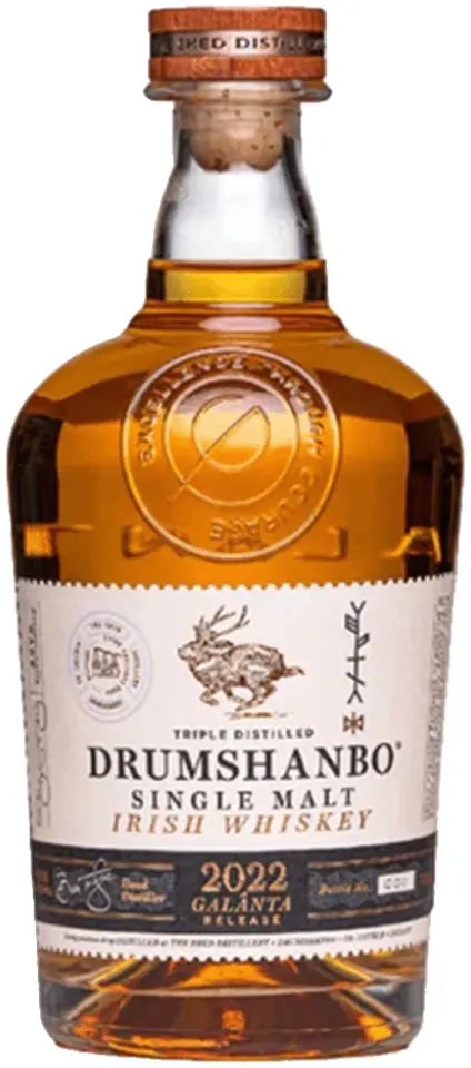 Buy Drumshanbo Galanta 2022 Single Malt Irish Whiskey 700ml Online at Bottle Stop