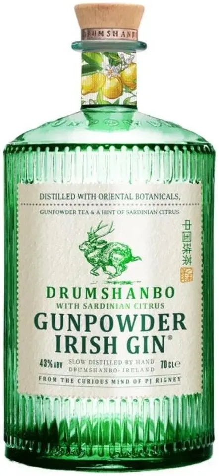 Buy Drumshanbo Gunpowder Irish Citrus Gin 700ml Online at Bottle Stop