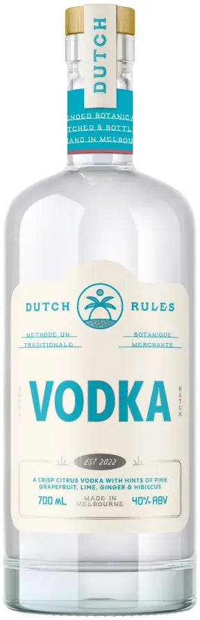Buy Dutch Rules Vodka 700ml Online at Bottle Stop