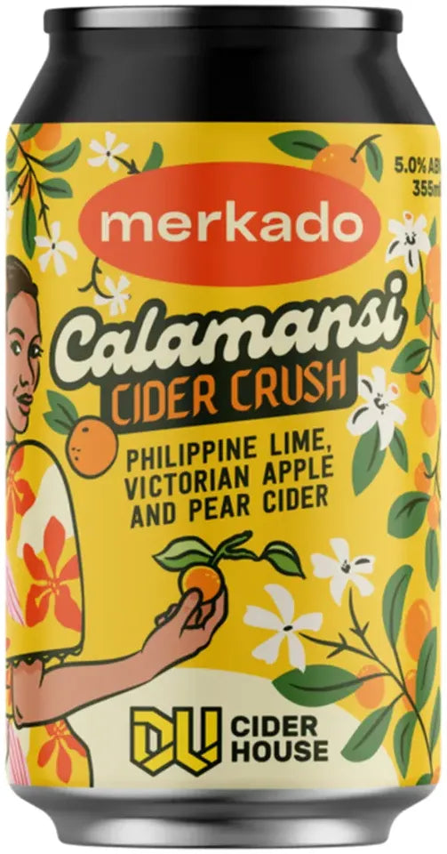 Buy DV Cider Calamansi Cider Crush Philippine Lime Apple & Pear 330ml Online at Bottle Stop