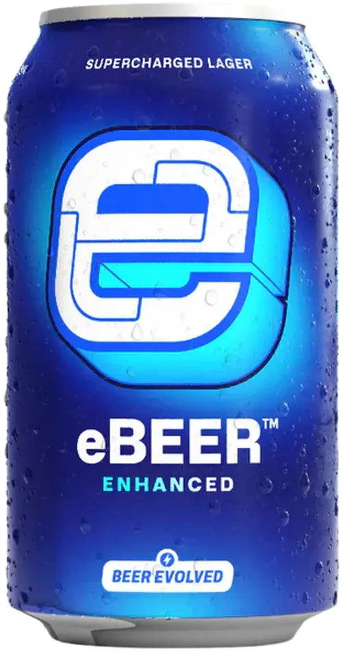 Buy eBEER Supercharged Lager 375ml Online at Bottle Stop