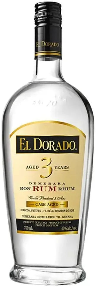 Buy El Dorado 3 Year Old Rum 700ml Online at Bottle Stop