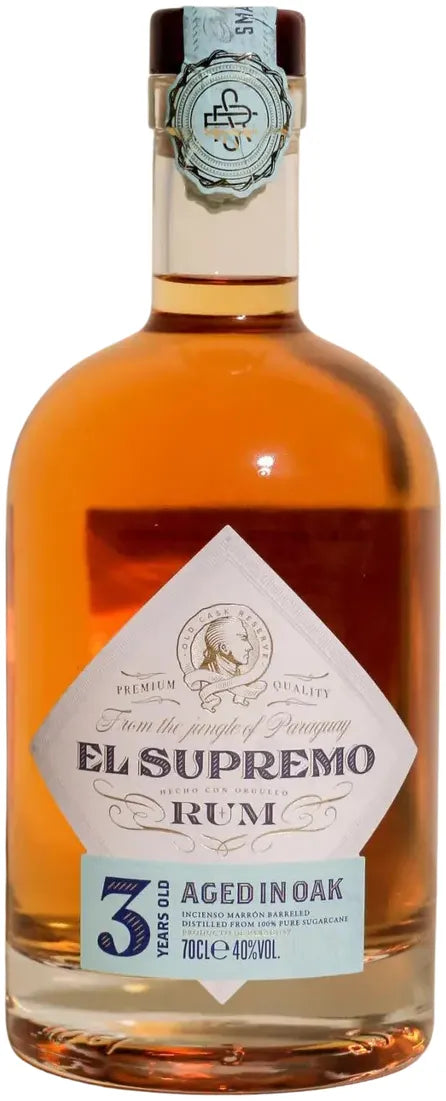 Buy El Supremo 3 Year Old Rum 700ml Online at Bottle Stop