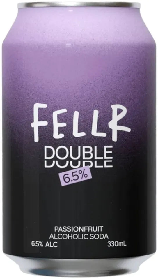 Buy Fellr Double Alcoholic Soda Passionfruit 330ml Online at Bottle Stop