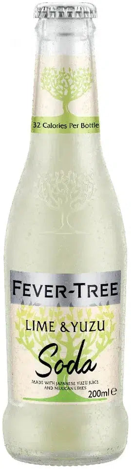 Buy Fever Tree Lime & Yuzu Soda 200ml Online at Bottle Stop