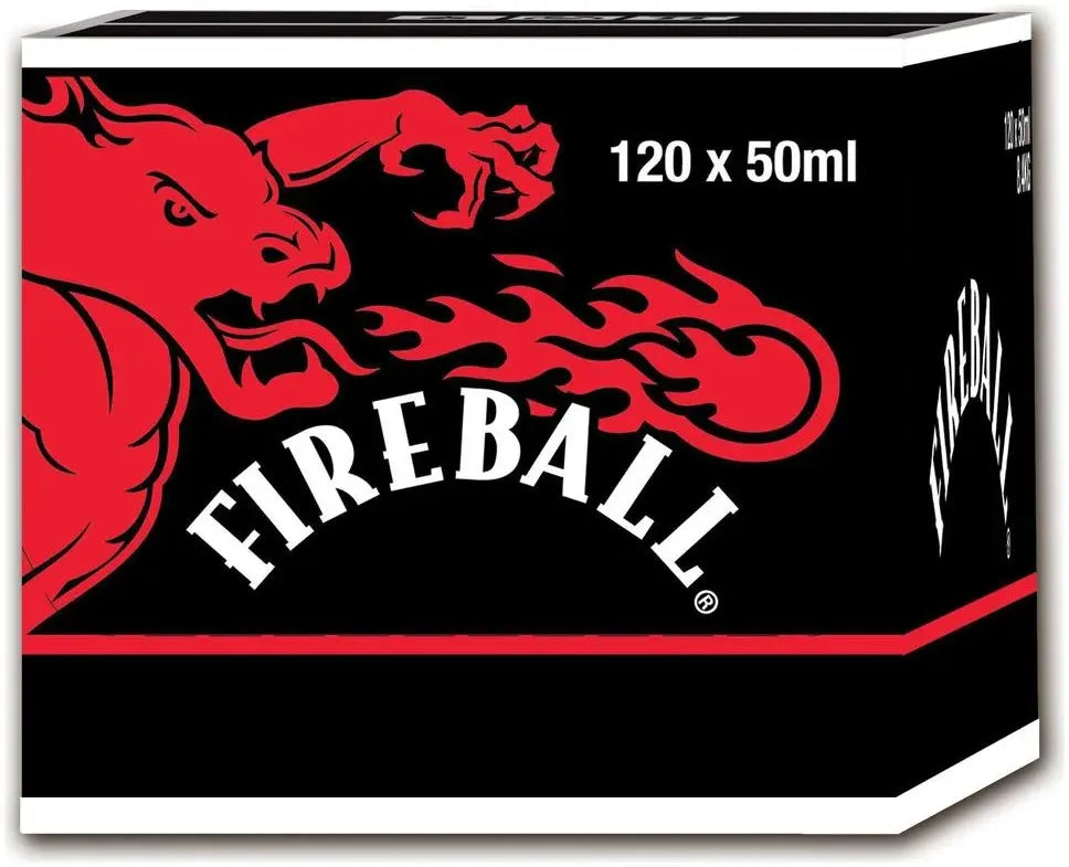 Buy Fireball Cinnamon Whisky Mini 120 x 50ml Online at Bottle Stop
