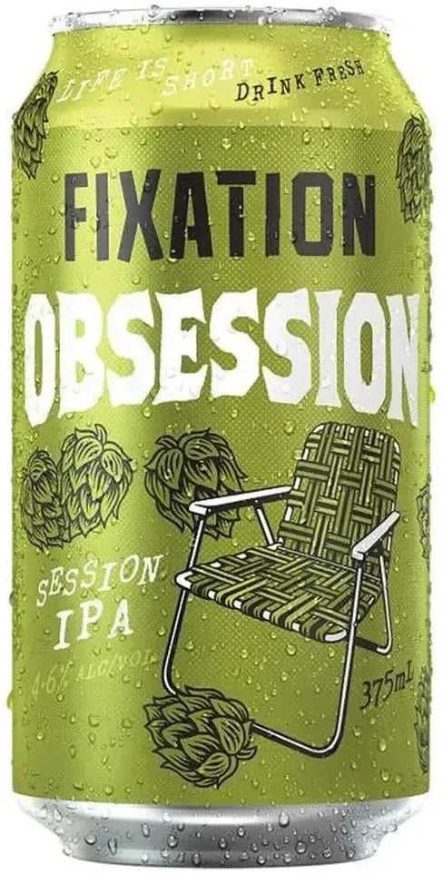 Buy Fixation Brewing Obsession Session IPA 330ml Online at Bottle Stop