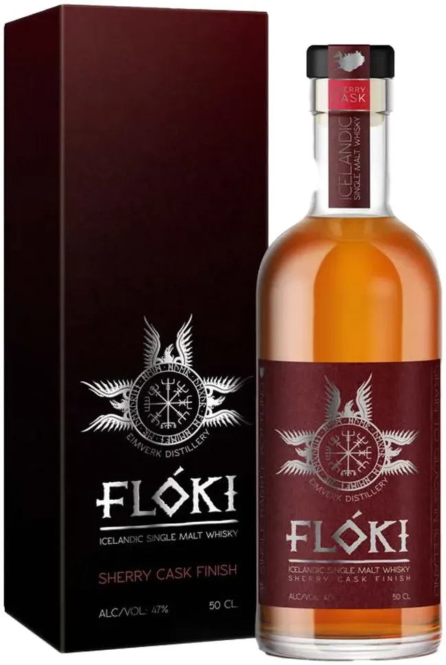 Buy Floki Icelandic Oloroso Sherry Cask Finish Whisky 500ml Online at Bottle Stop