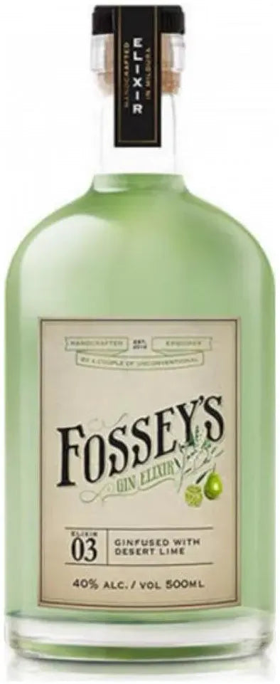 Buy Fossey's Distillery Desert Lime Gin 700ml Online at Bottle Stop