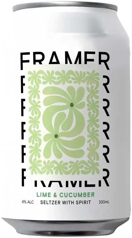 Buy Framer Lime & Cucumber Seltzer 330ml Online at Bottle Stop