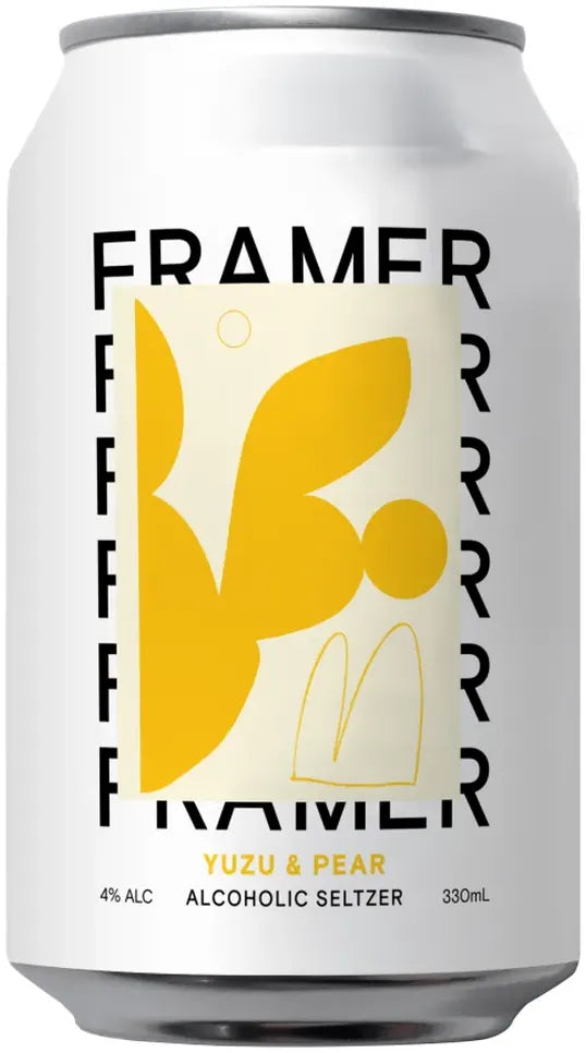 Buy Framer Yuzu & Pear Seltzer 330ml Online at Bottle Stop