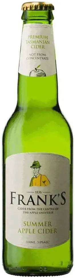 Buy Frank's Cider Summer Apple Cider 330ml Online at Bottle Stop