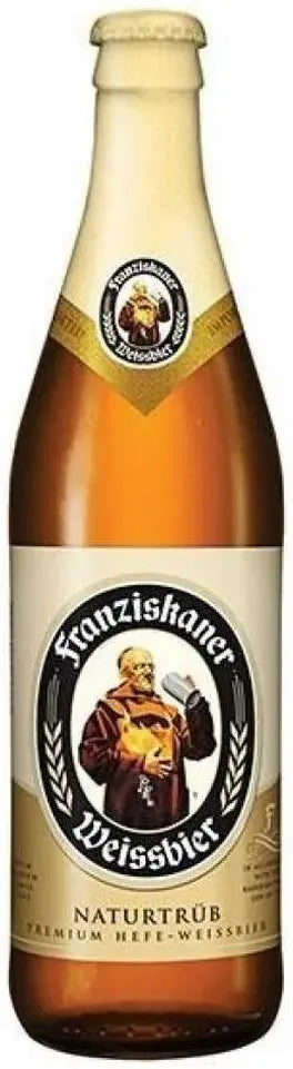 Buy Franziskaner Hefe Weissbier 500ml Online at Bottle Stop