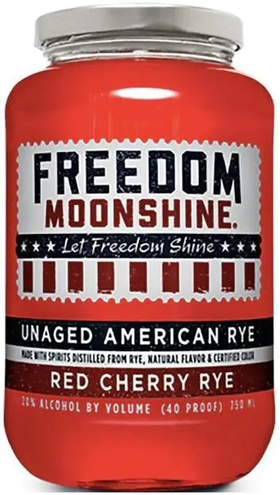 Buy Freedom Moonshine Red Cherry Pie Moonshine 750ml Online at Bottle Stop