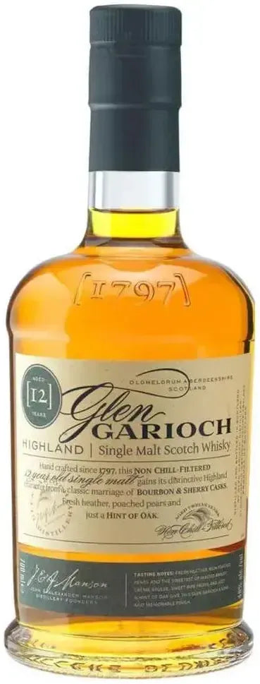 Buy Glen Garioch 12 Year Old Scotch Whisky 700ml Online at Bottle Stop