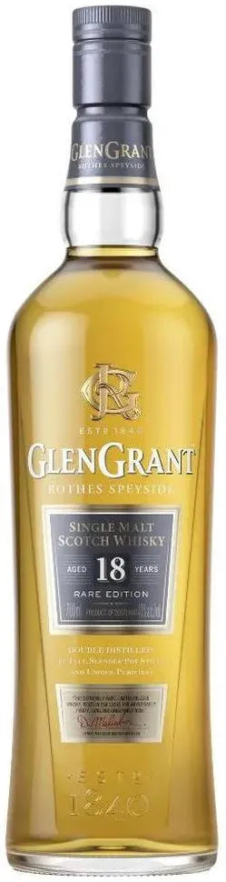 Buy Glen Grant 18 Year Old Rare Edition Scotch Whisky 700ml Online at Bottle Stop
