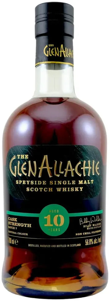 Buy GlenAllachie 10 Year Cask Strength Batch #7 Single Whisky 700ml Online at Bottle Stop