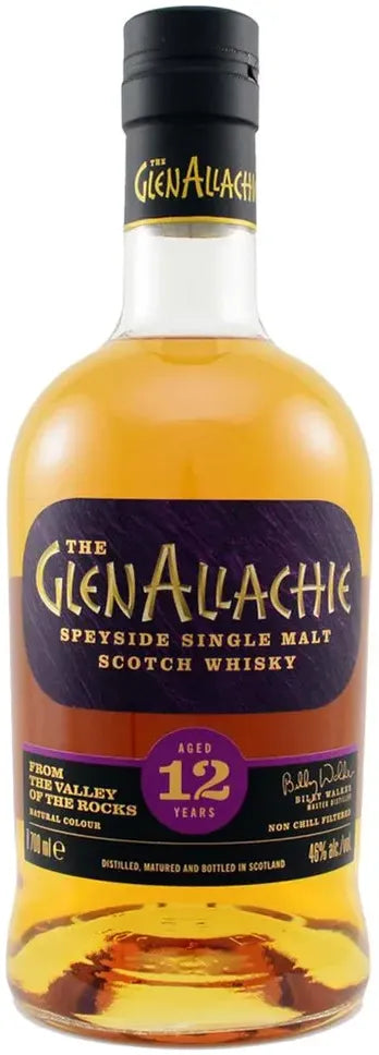 Buy GlenAllachie 12 Year Old Single Malt Whisky 700ml Online at Bottle Stop