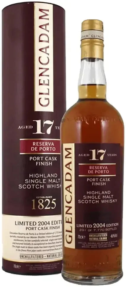 Buy Glencadam 17 Year Old Portwood Finish Scotch Whisky 700ml Online at Bottle Stop