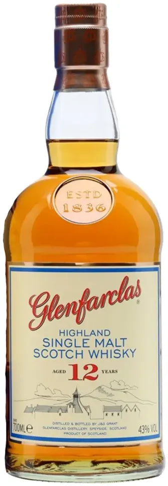 Buy Glenfarclas 12 Year Old Single Malt Scotch Whisky 1L Online at Bottle Stop