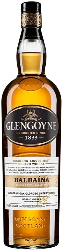 Buy Glengoyne Balbaina Single Malt Scotch Whisky 1L Online at Bottle Stop