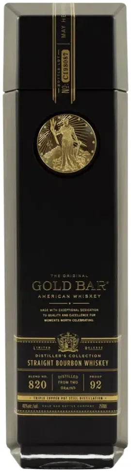 Buy Gold Bar Black Double Cask Bourbon Whiskey 750ml Online at Bottle Stop