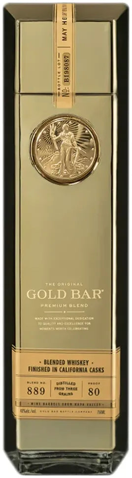 Buy Gold Bar Original Premium Blended American Whiskey 750ml Online at Bottle Stop