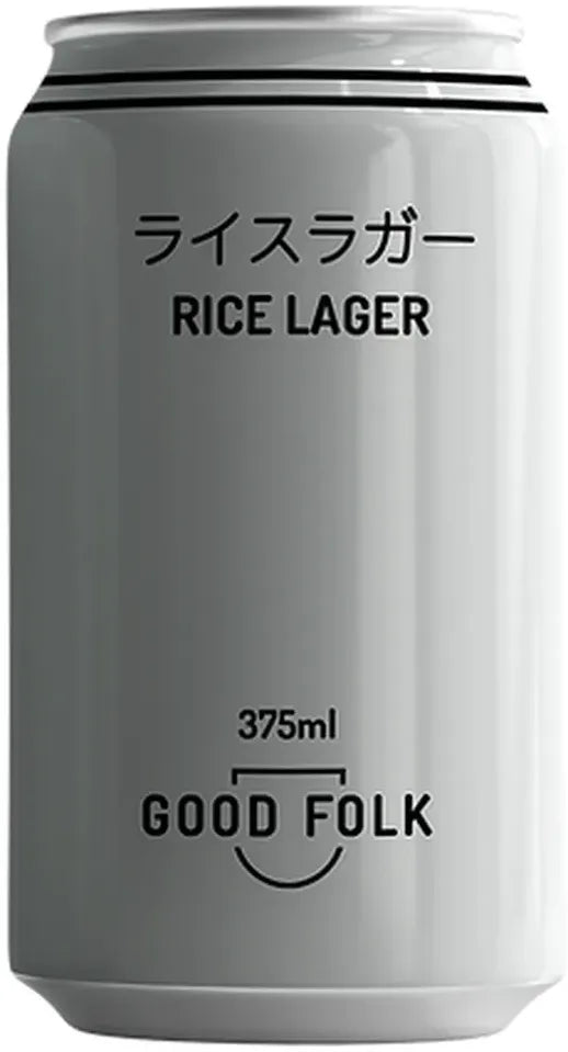 Good Folk Rice Lager 375ml Good Folk Rice Lager 375ml