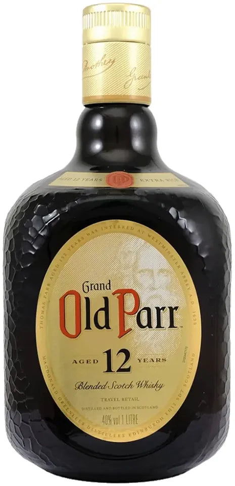 Buy Grand Old Parr 12 Year Old Blended Scotch Whisky 1L Online at Bottle Stop