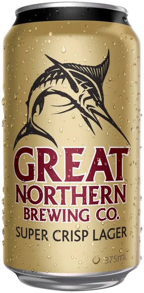 Buy Great Northern Brewing Co Super Crisp Can Case of 24 375ml Online at Bottle Stop