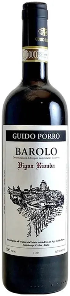 Buy Guido Porro Barolo 'Vigna Rionda' DOCG 2019 750ml Online at Bottle Stop
