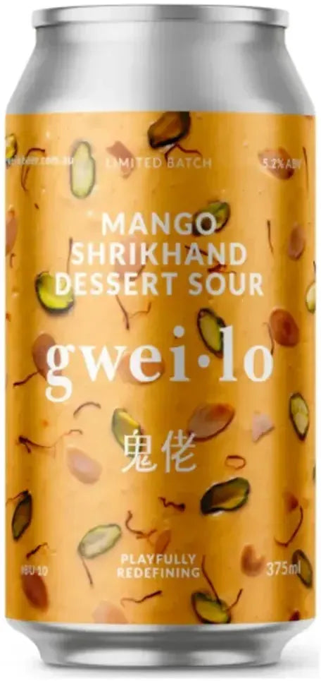 Buy Gweilo Mango Shrikhand Sour 375ml Online at Bottle Stop