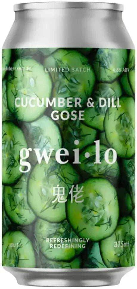 Buy Gweilo Pickle Dill Cucumber Gose 375ml Online at Bottle Stop