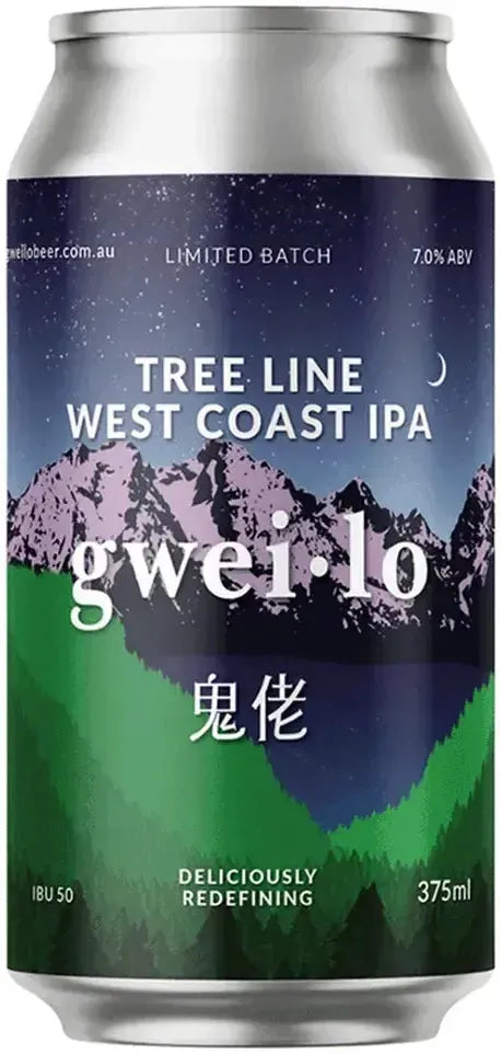 Buy Gweilo Treeline West Coast IPA 375ml Online at Bottle Stop
