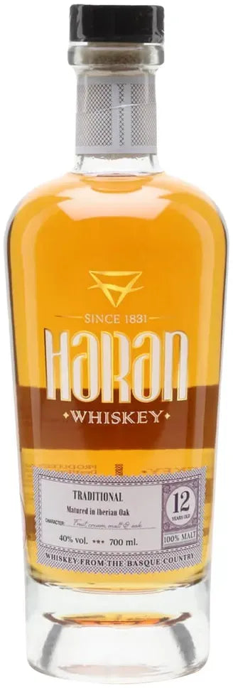 Buy Haran 12 Year Iberian Oak Spanish Whiskey 700ml Online at Bottle Stop