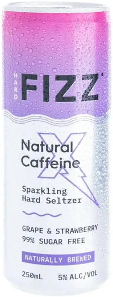 Buy Hard Fizz X Natural Caffeine 250ml Online at Bottle Stop
