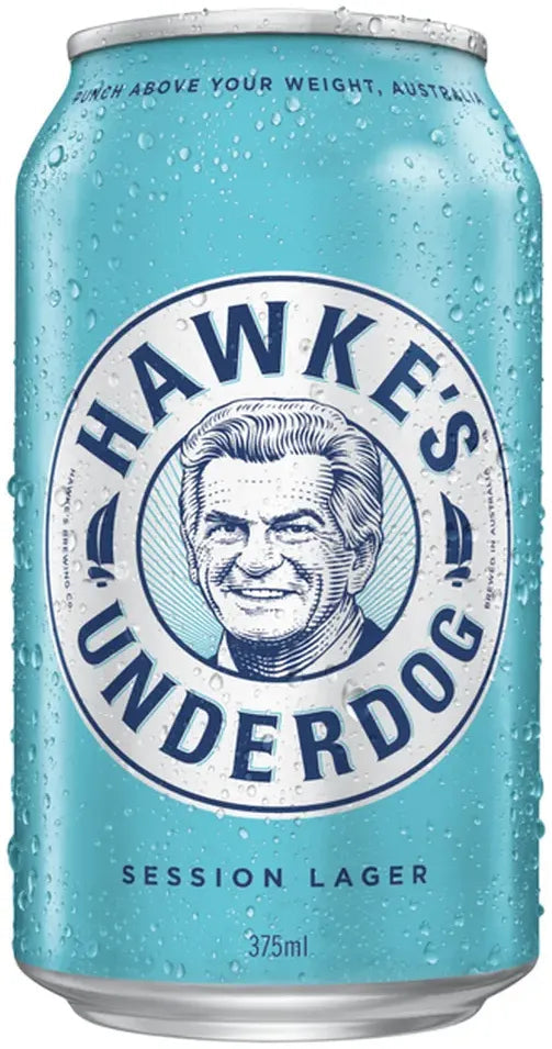 Hawke's Underdog Session Lager 375ml Hawke's Underdog Session Lager 375ml