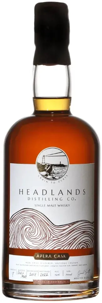 Buy Headlands Distilling Company Apera Cask Whisky 700ml Online at Bottle Stop