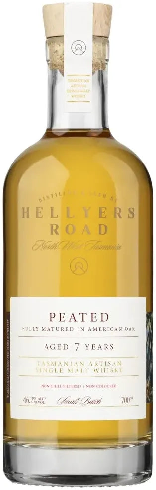 Buy Hellyers Road Distillery 7 Year Old Peated Single Malt 700ml Online at Bottle Stop
