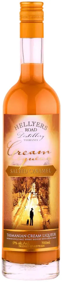 Buy Hellyers Road Salted Caramel Whisky Cream Liqueur 700ml Online at Bottle Stop