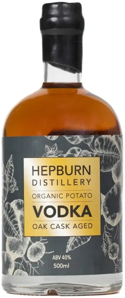 Buy Hepburn Distillery Oak Cask Aged Vodka 500ml Online at Bottle Stop