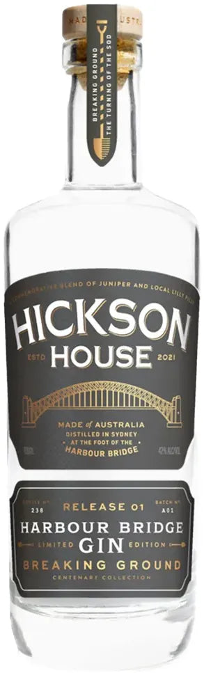 Buy Hickson House Harbour Bridge Gin 700ml Online at Bottle Stop