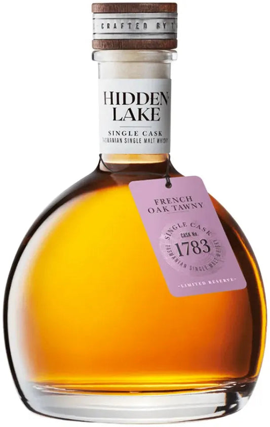 Buy Hidden Lake French Oak Tawny Single Cask Whisky 700ml Online at Bottle Stop