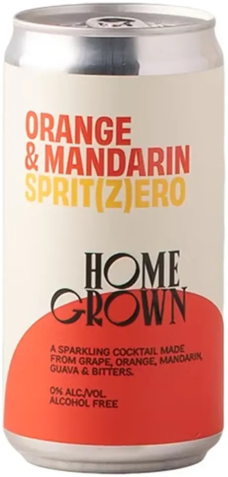 Buy Home Grown Non-alcholic Orange & Mandarin Spritz 250ml Online at Bottle Stop