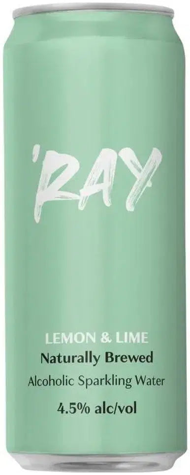 Buy Hop Nation Brewing Co. 'Ray Lemon & Lime Hard Seltzer 330ml Online at Bottle Stop