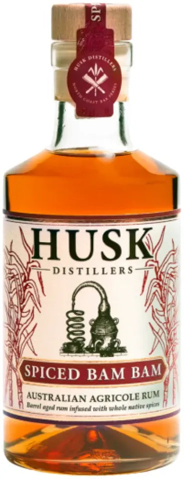 Buy Husk Distillers Spiced Bam Bam Rum 200ml Online at Bottle Stop