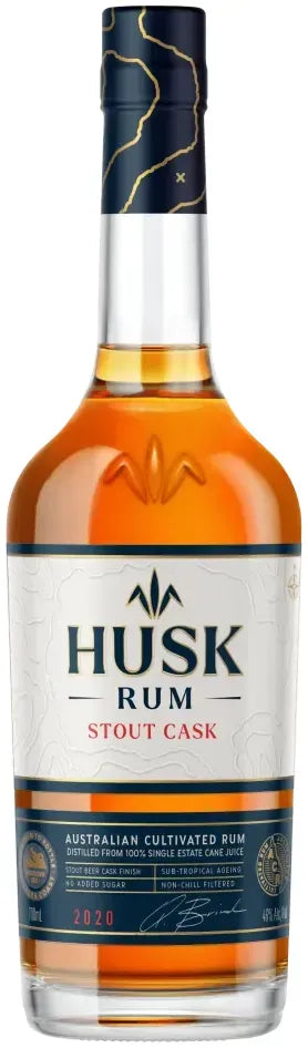 Buy Husk Rum Stout Cask Signature Rum 700ml Online at Bottle Stop