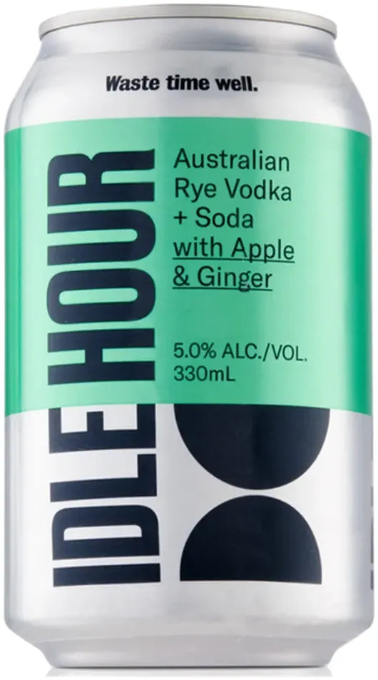 Buy Idle Hour Vodka + Soda With Apple & Ginger 330ml Online at Bottle Stop