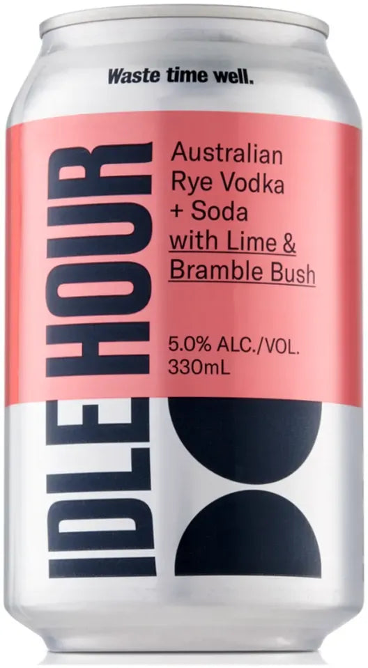 Buy Idle Hour Vodka + Soda with Lime & Bramble Bush 330ml Online at Bottle Stop